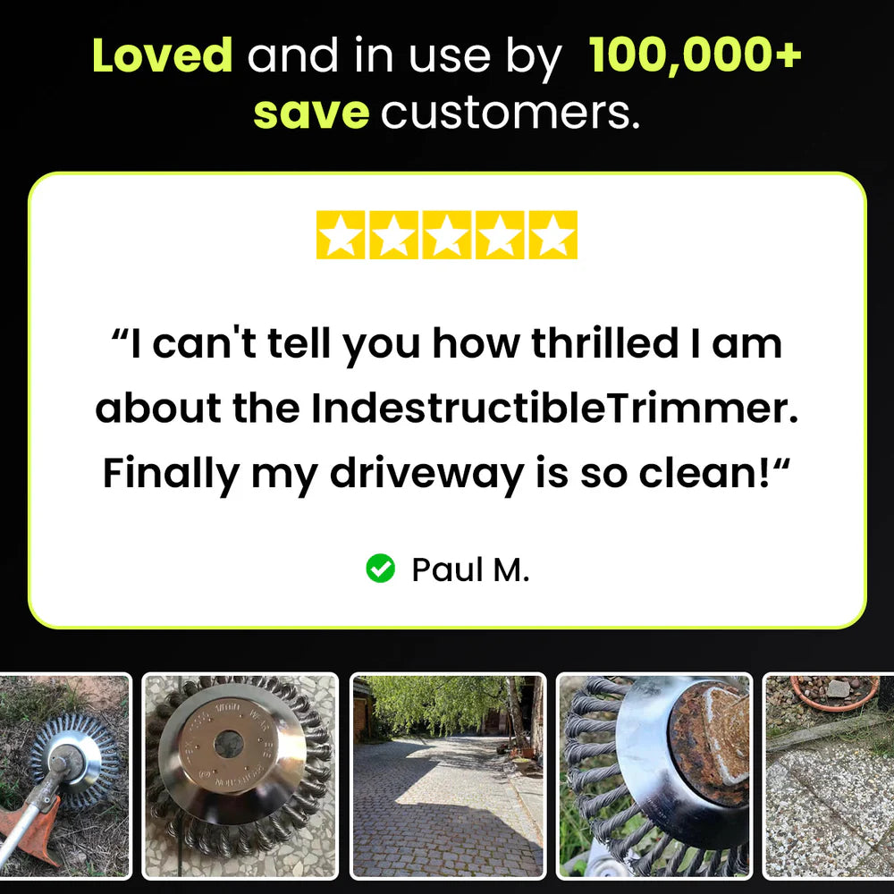 PowerTrim - Effortlessly get rid of weeds